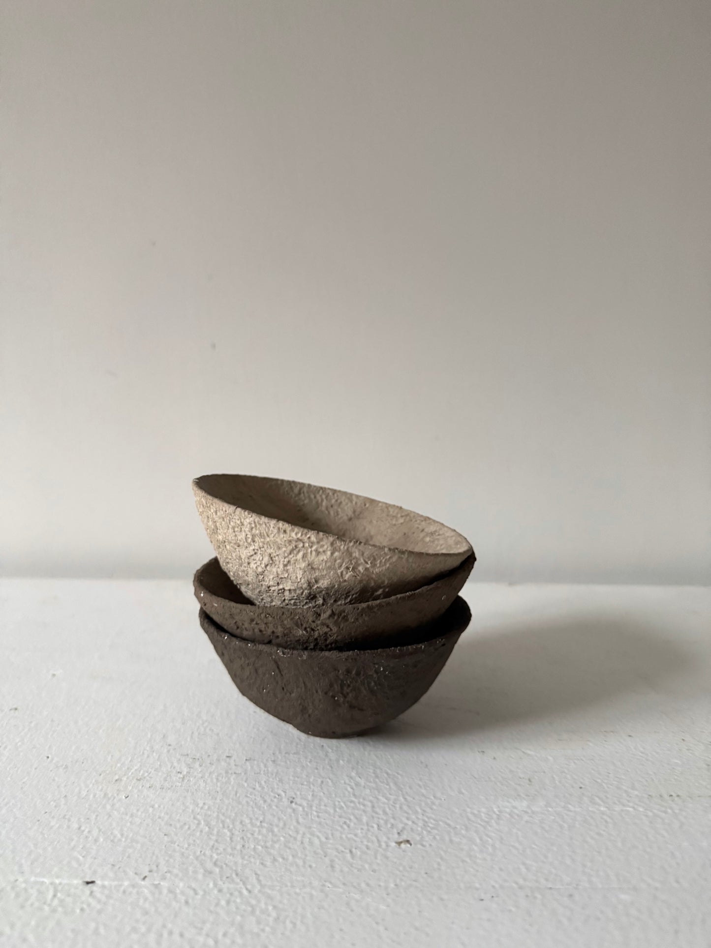 EARTH | small neutral textured decorative bowls