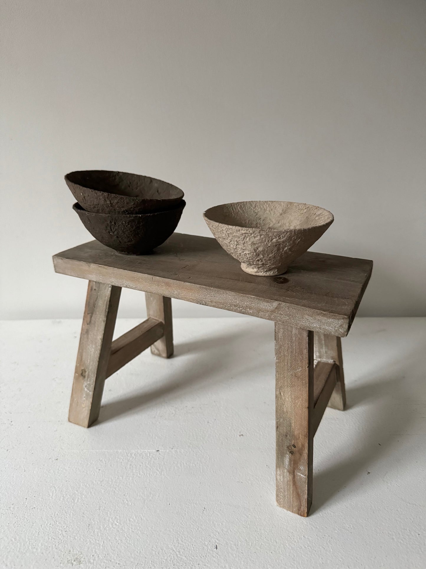 EARTH | small neutral textured decorative bowls