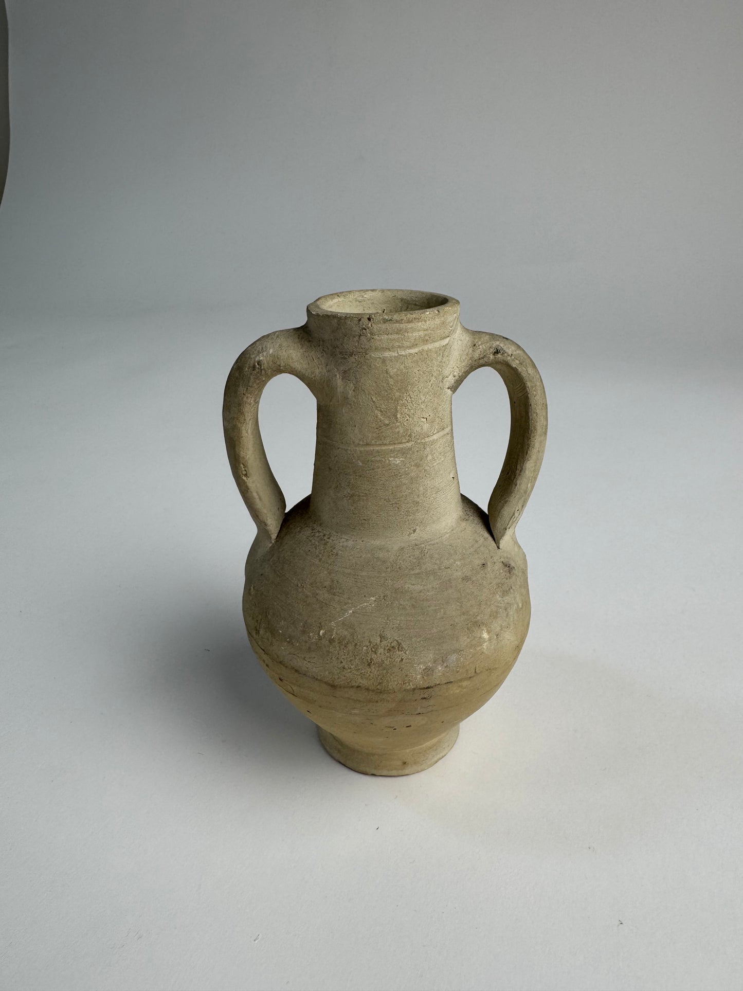 Double handled stoneware amphoras