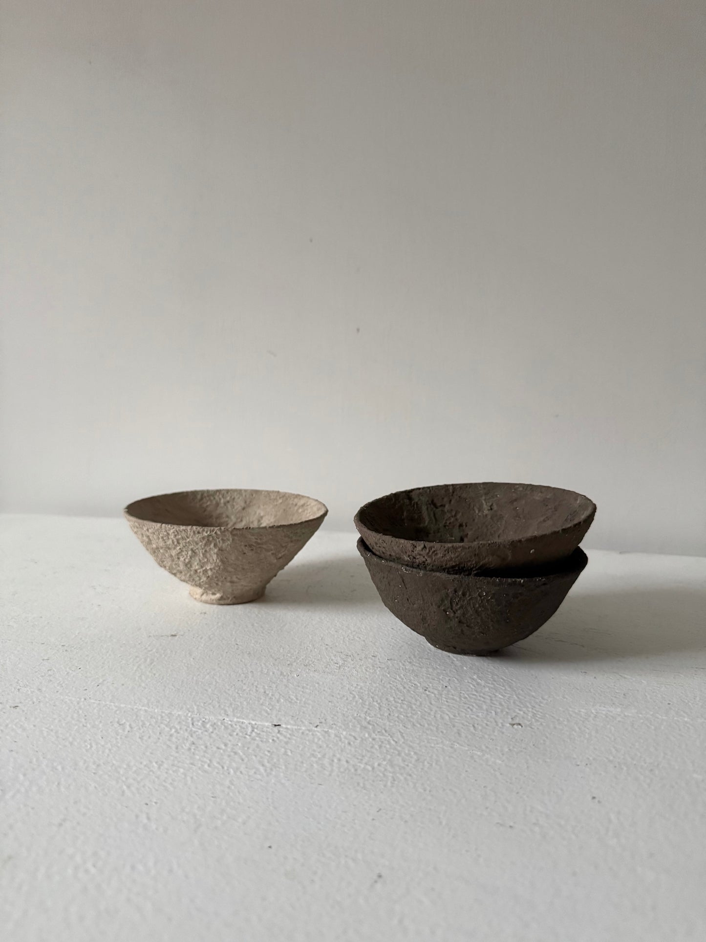EARTH | small neutral textured decorative bowls