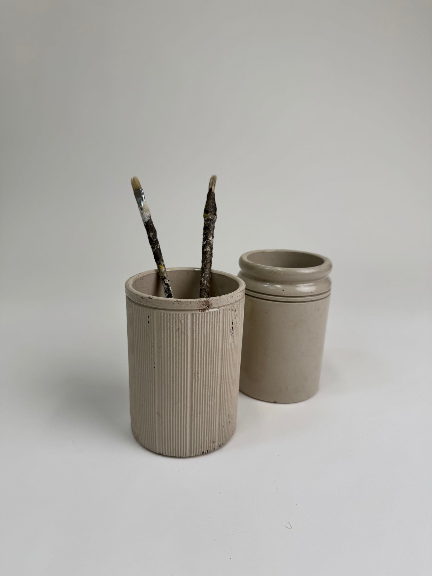 Vintage marmalade jars
