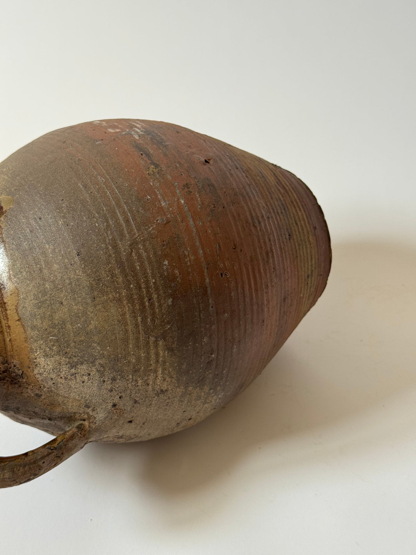 Large Rounded Earthenware Jug