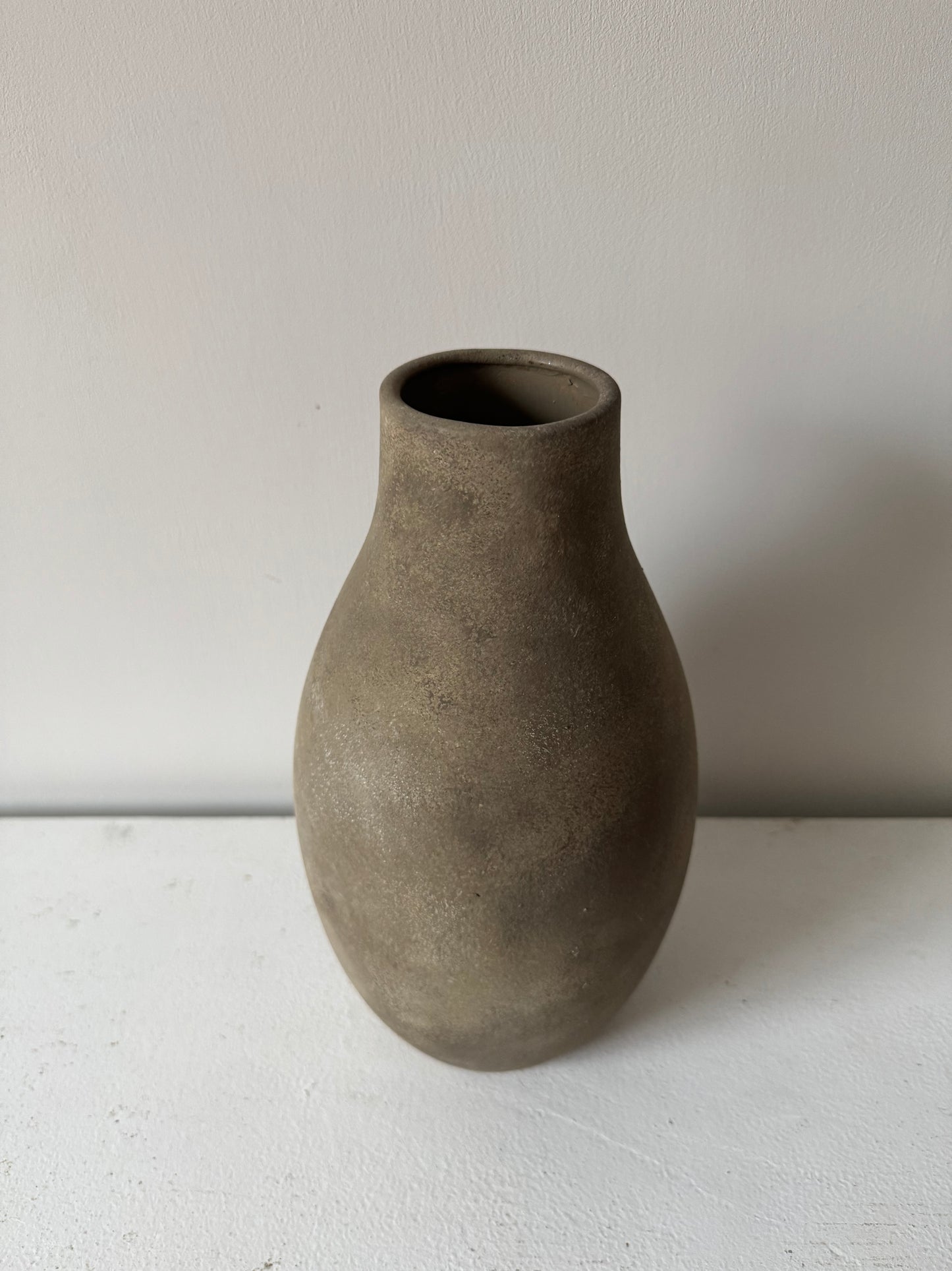 EARTH | warm earthy brown tapered vase