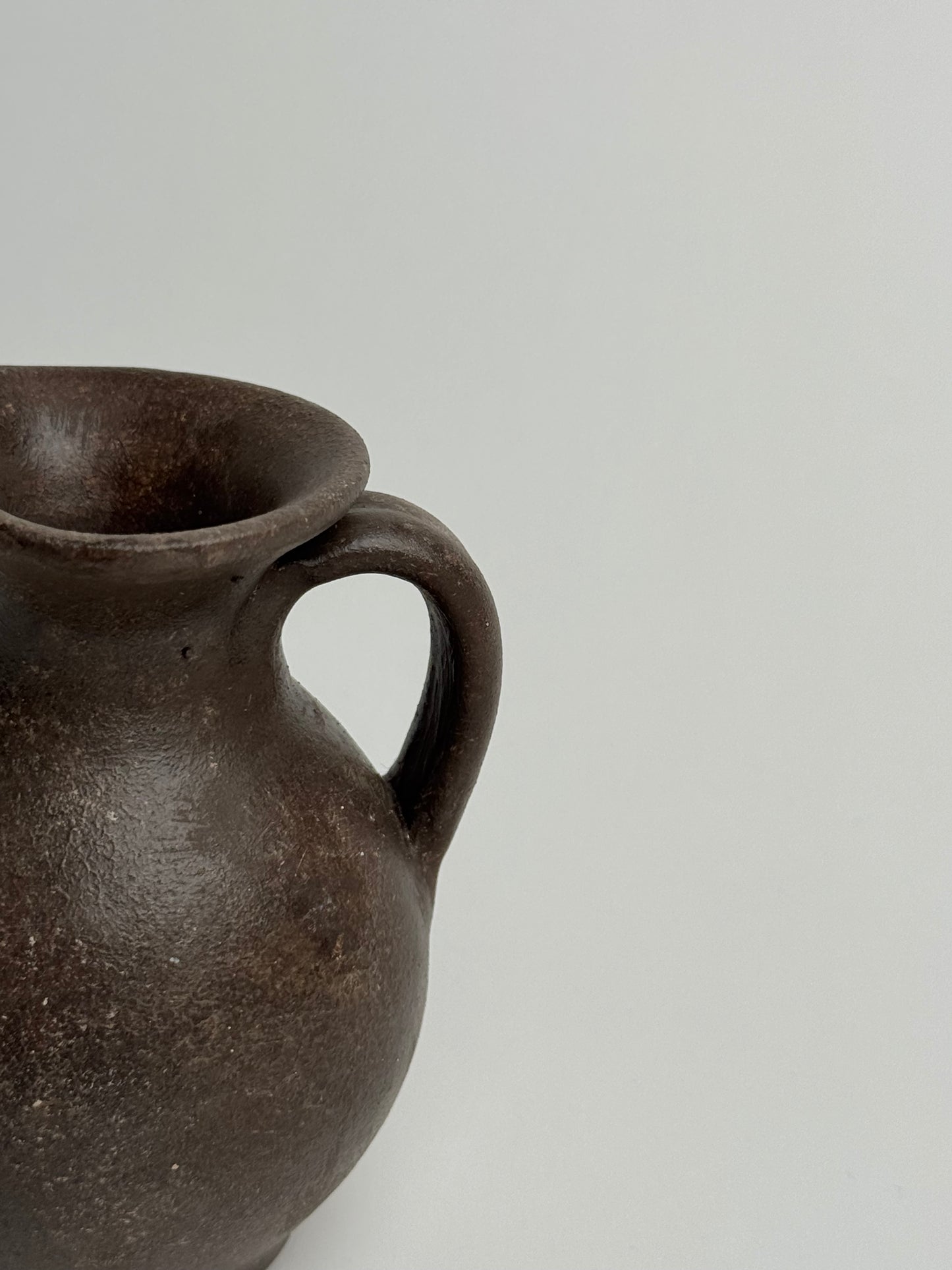 Up-Cycled | Small Earthy Brown Decorative Jug