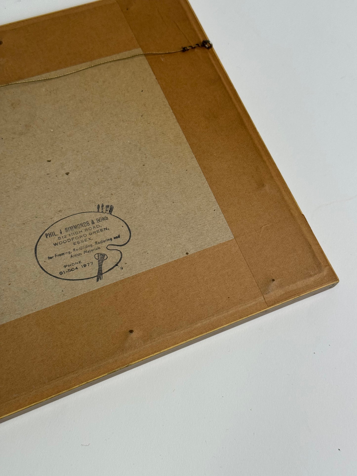 ' South Sea House' Vintage Artwork