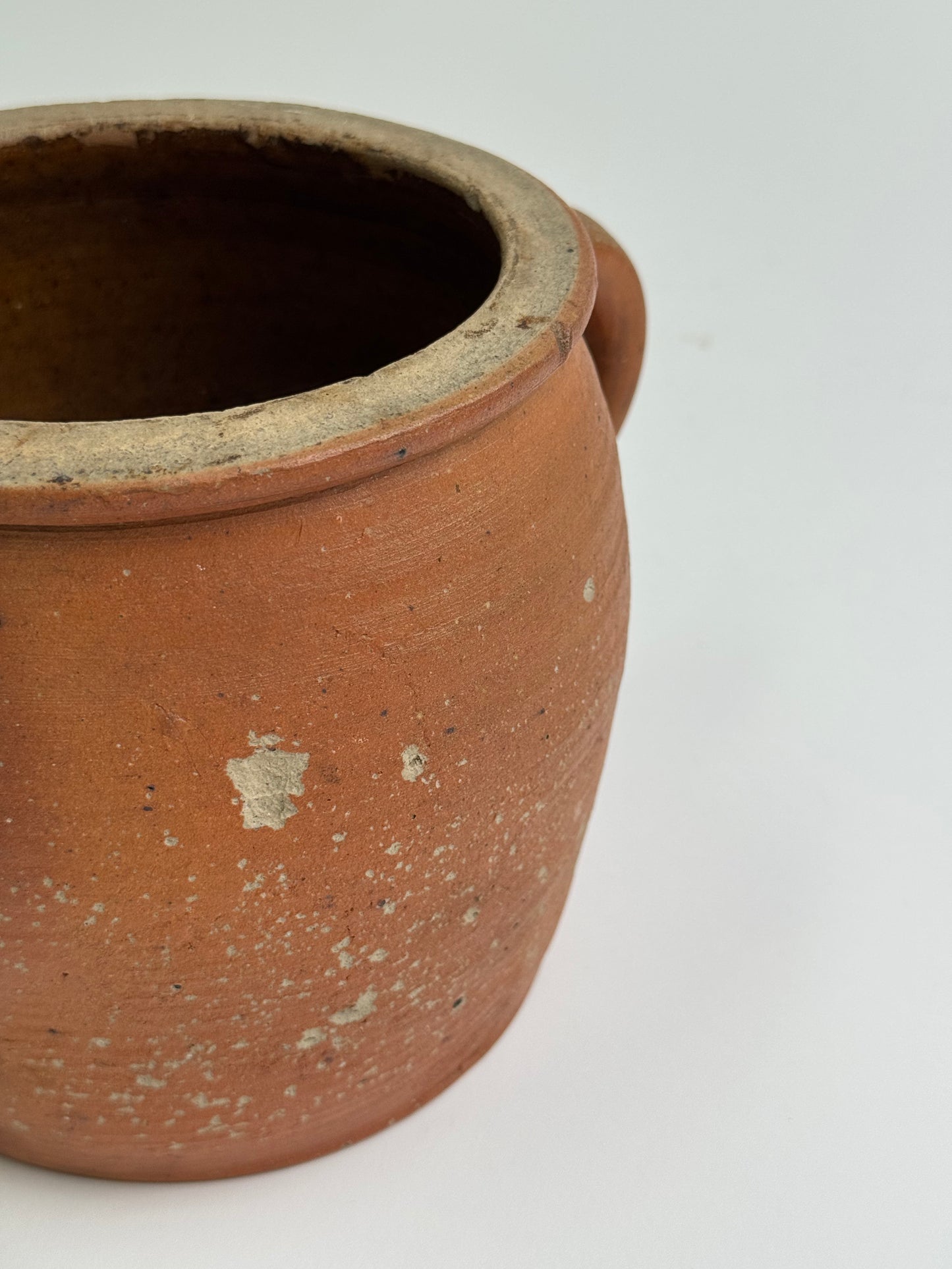 Large Rounded French Confit Pot