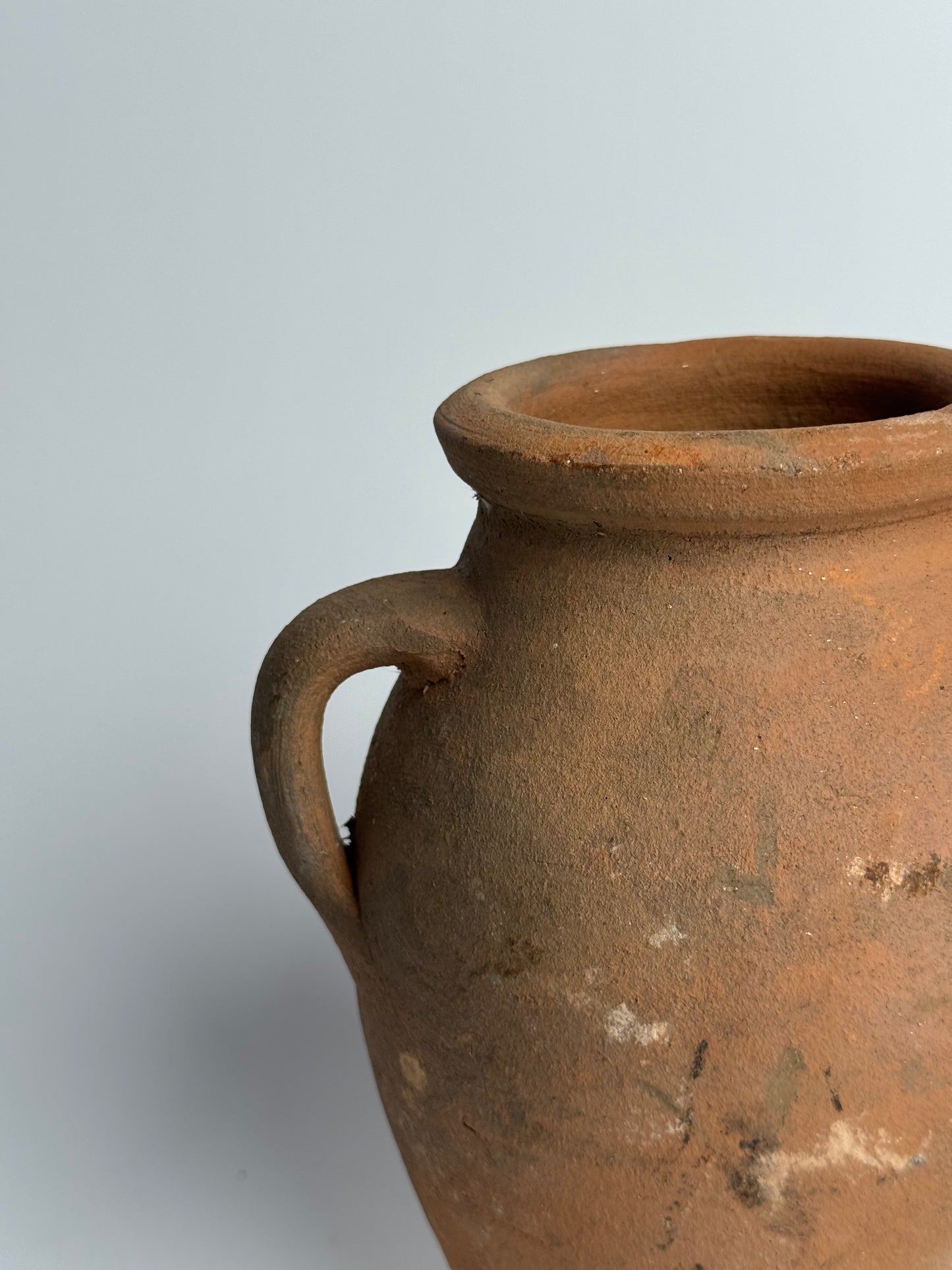 Twin Handled Turkish terracotta Vessel