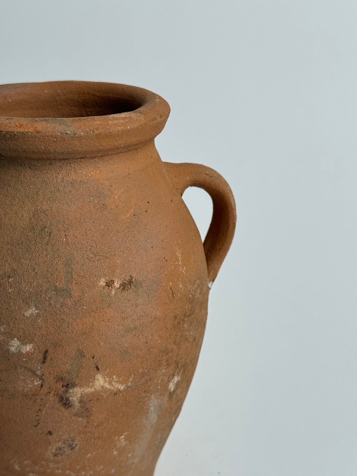 Twin Handled Turkish terracotta Vessel