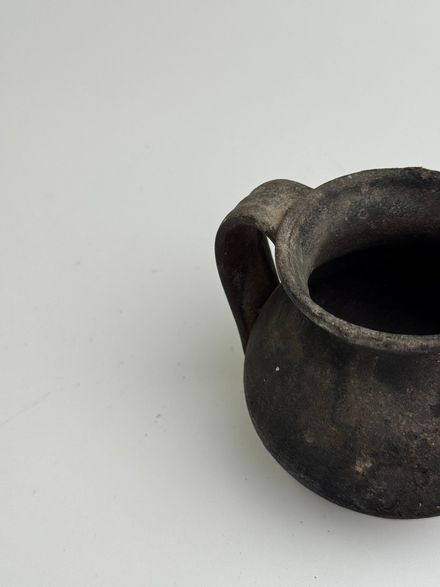 Earthy Charcoal Mediterranean Jug