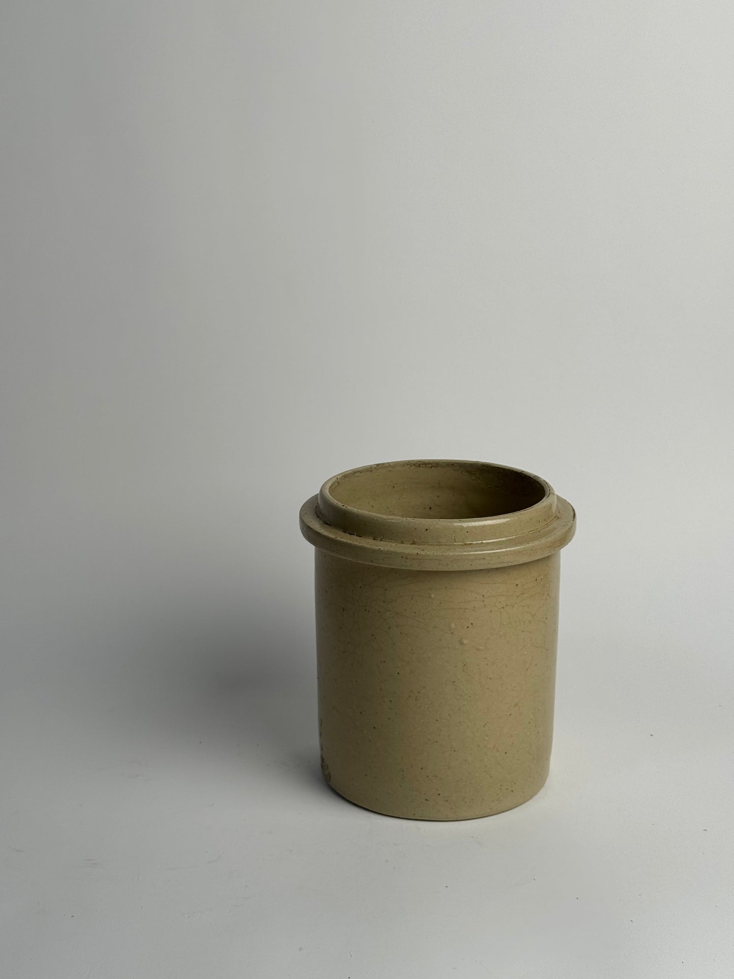 Glazed Stoneware Utility Pot