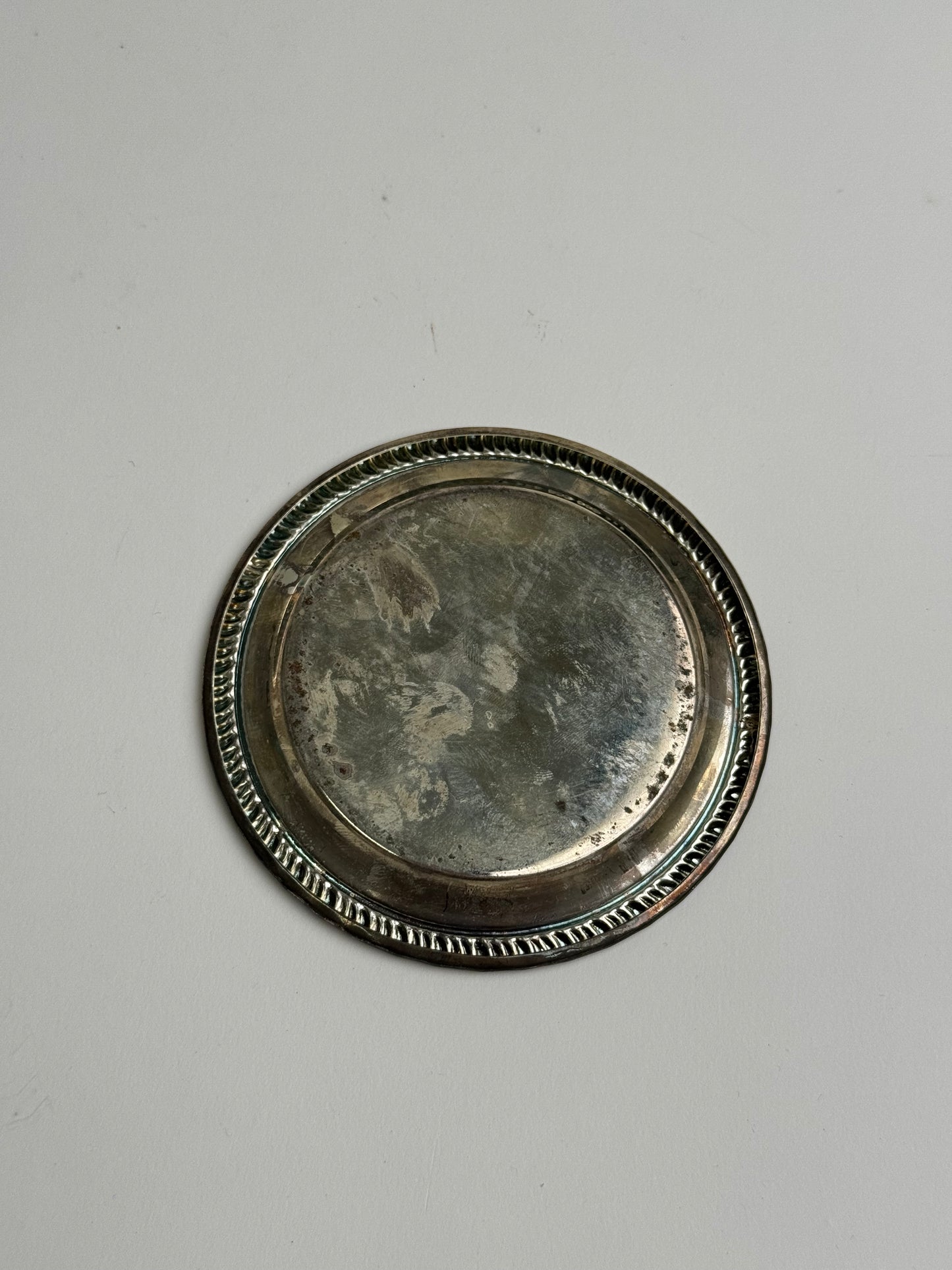 Small Vintage Silver Dish