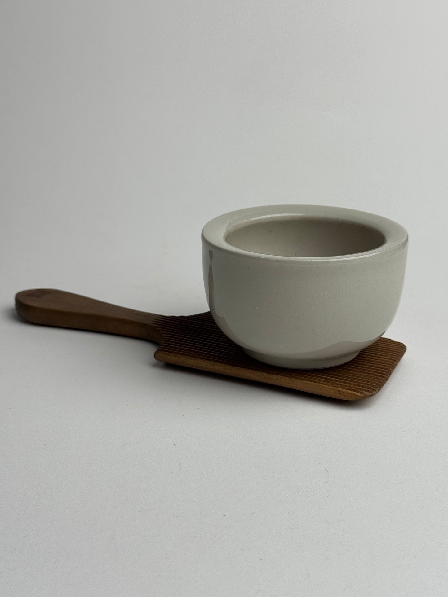 Small Glazed Rounded Pot/Mortar