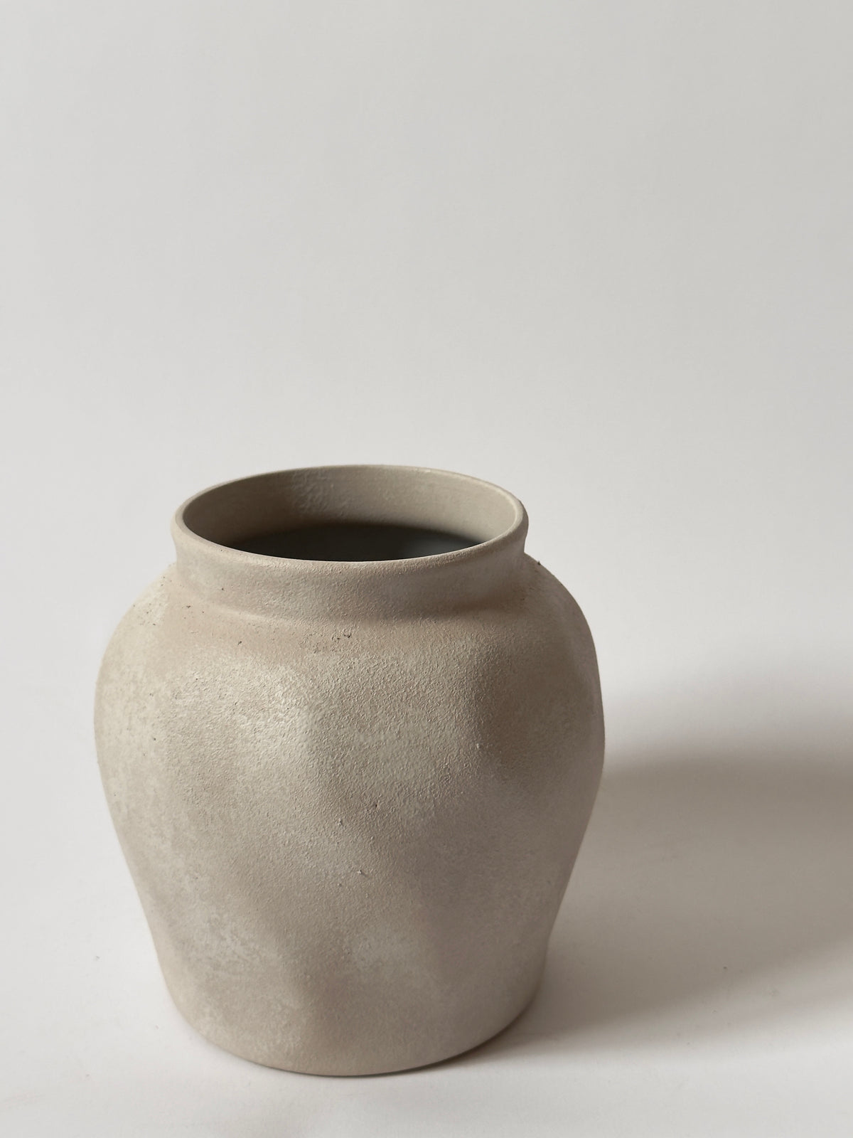 Up-cycled | WATERTIGHT Stone Effect Angled Vase