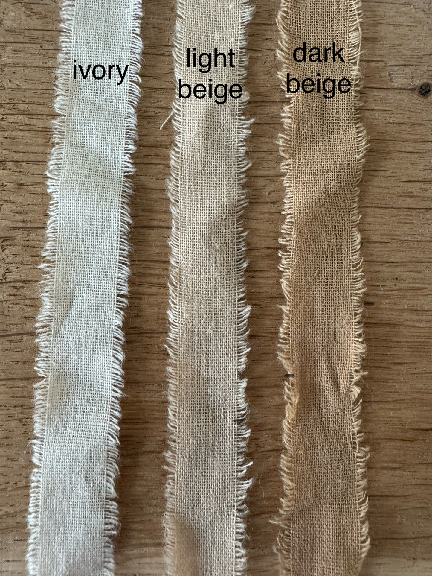 Neutral up-cycled bauble BEIGE