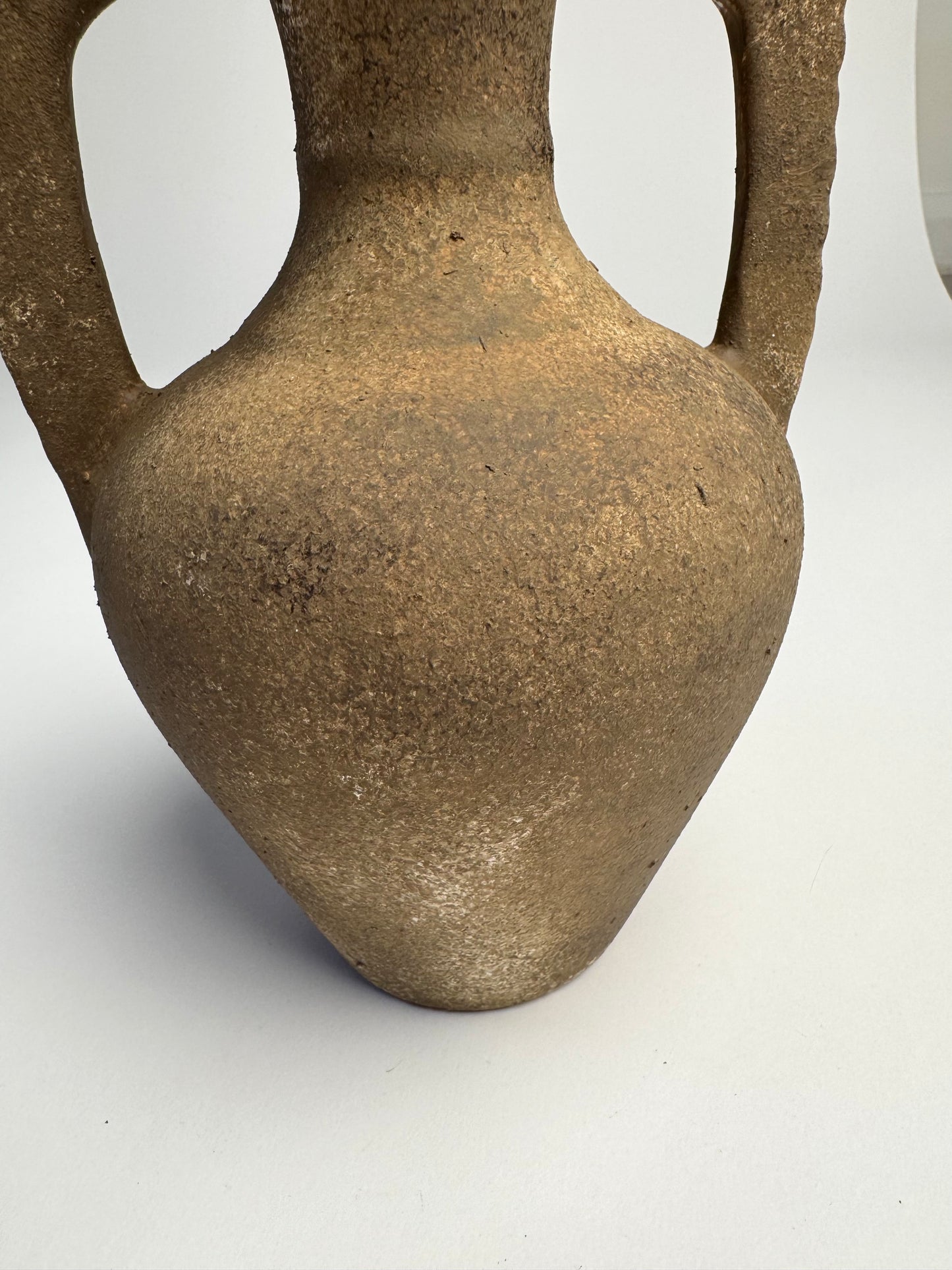 Up-cycled | warm earthy brown double handled amphora