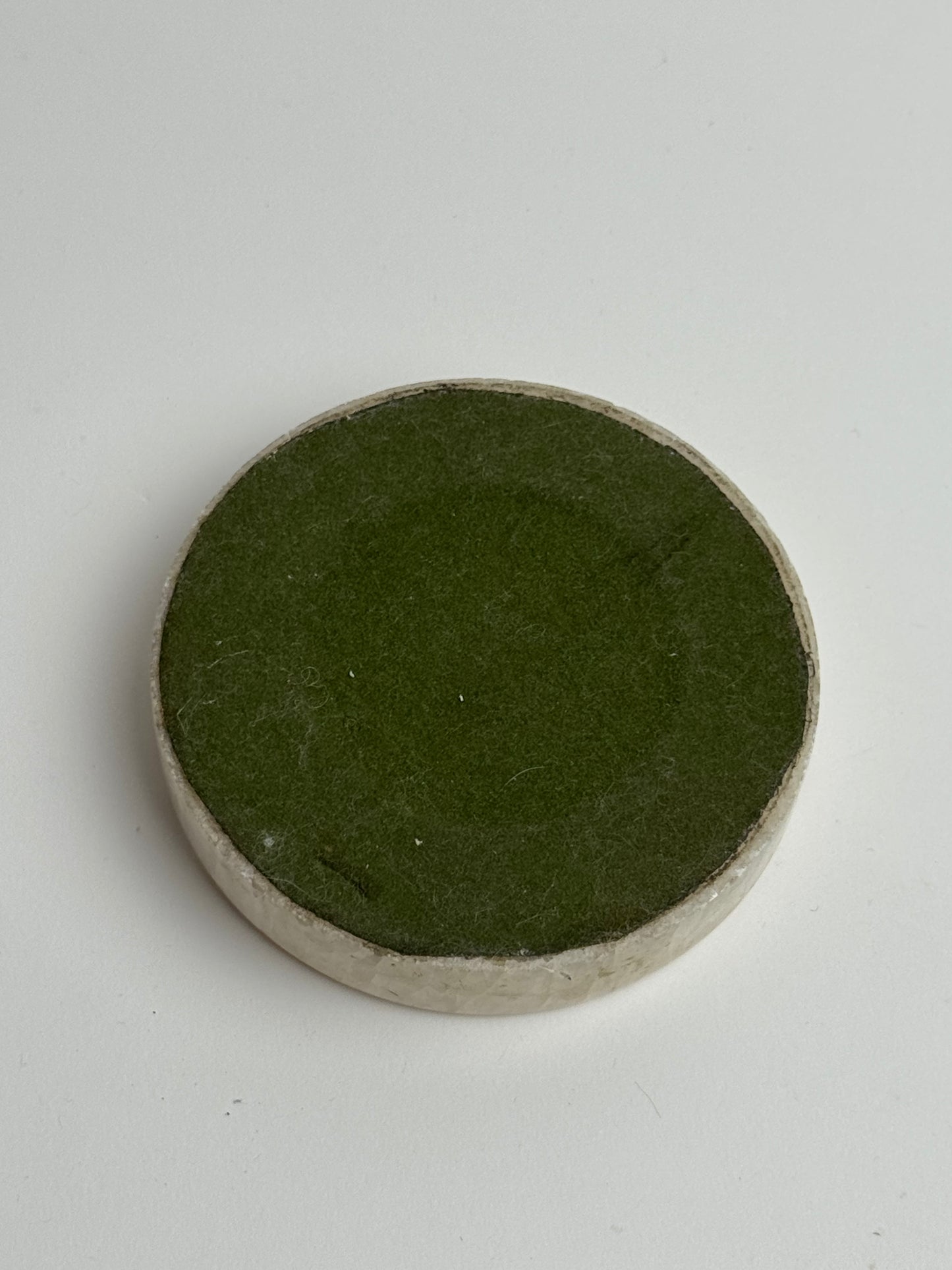 Carved Alabaster Rounded Dish