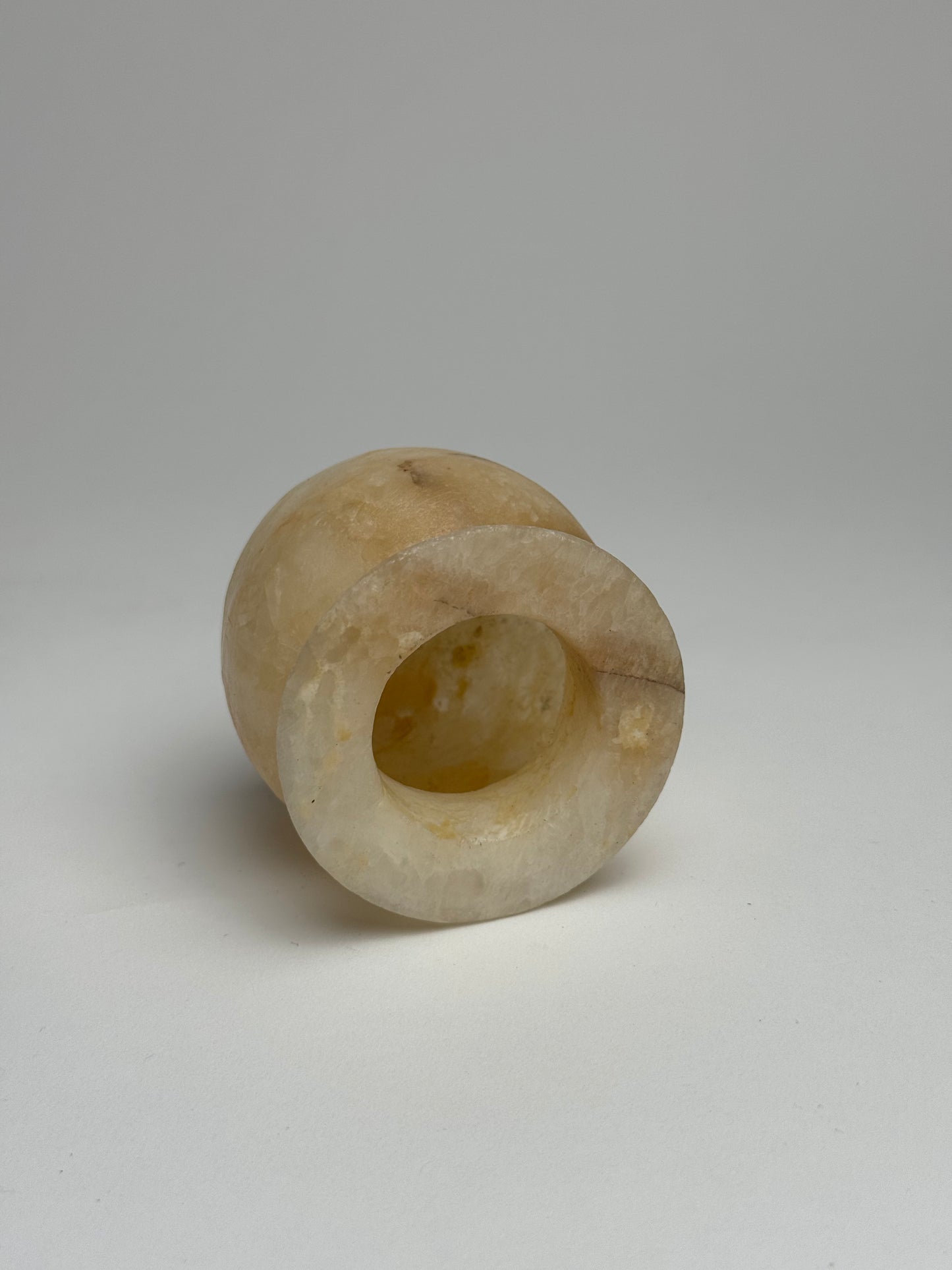 Small Alabaster Pot