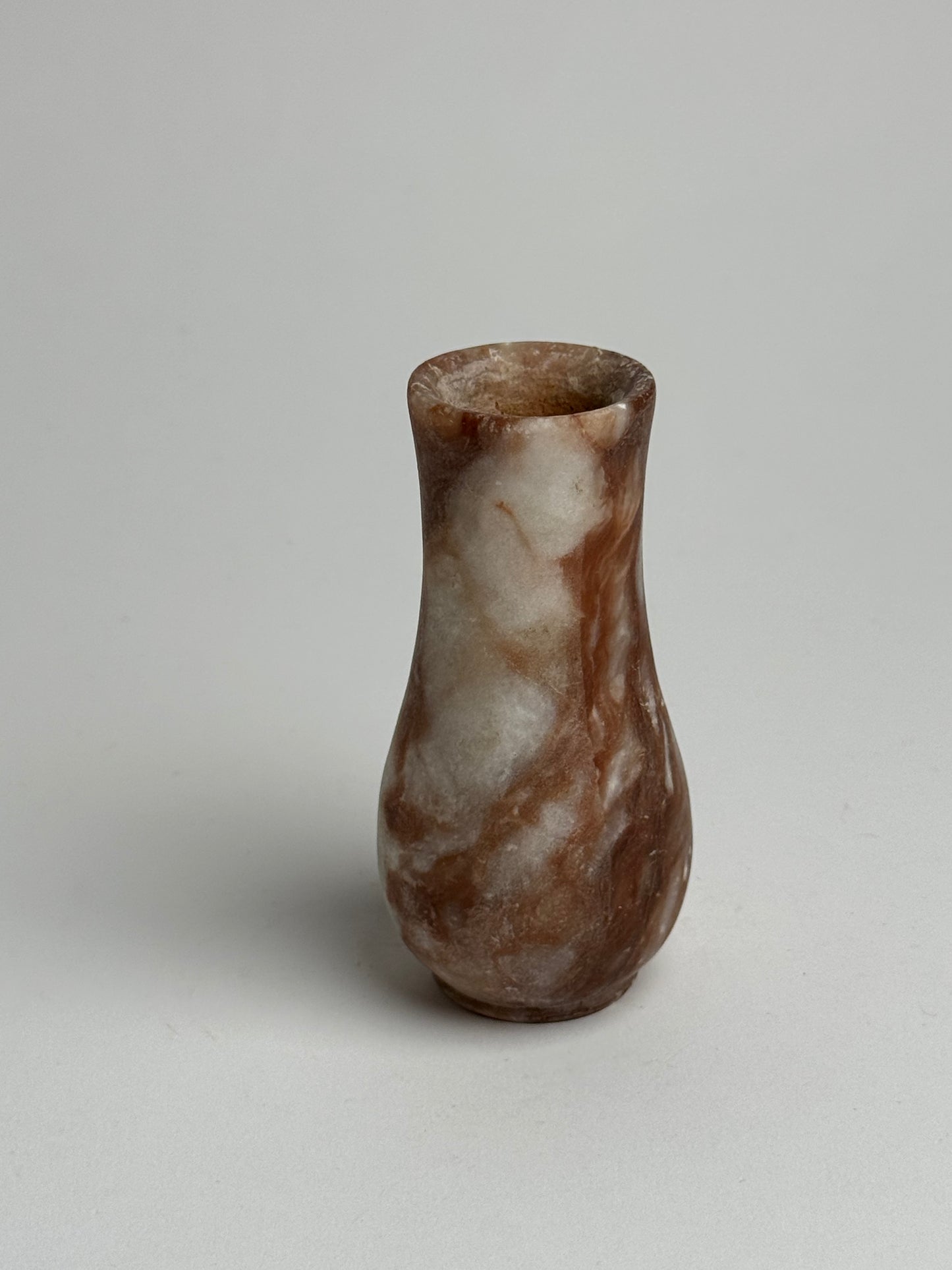 Vintage Carved Onyx Vase