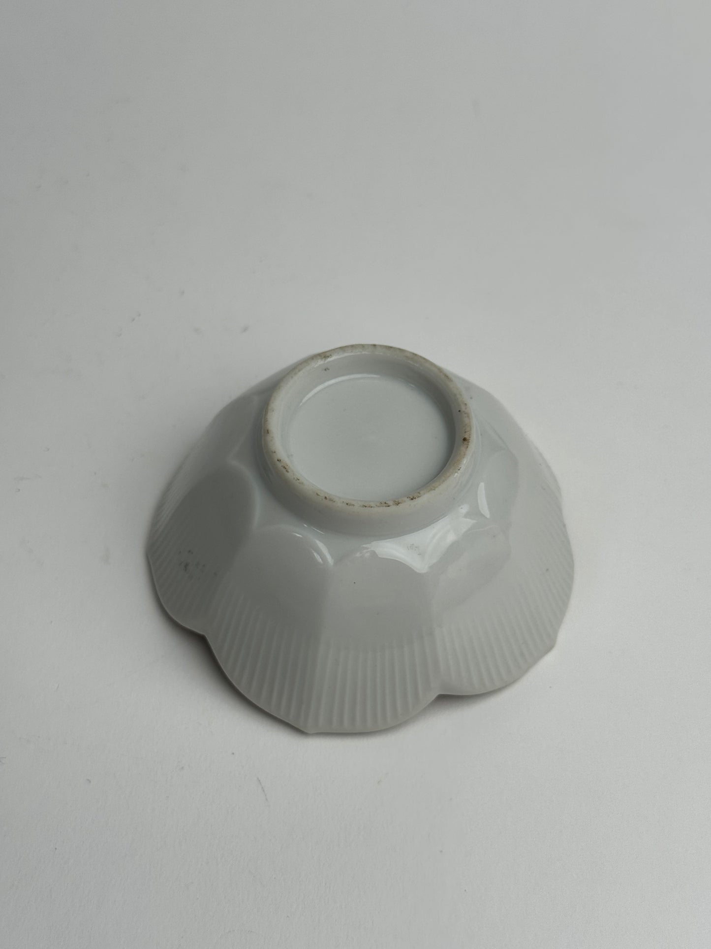 Small Vintage Flower Shaped Bowl