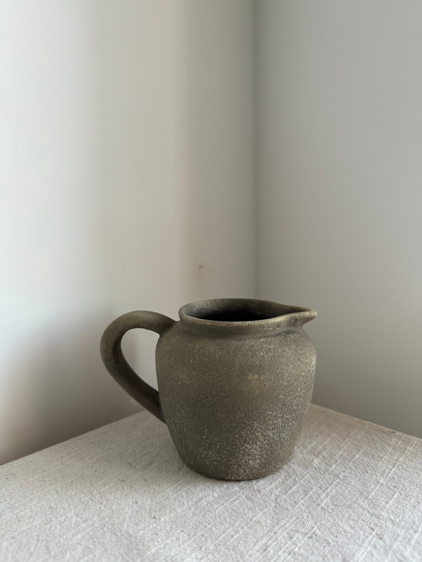 EARTH | warm earthy brown small decorative jug