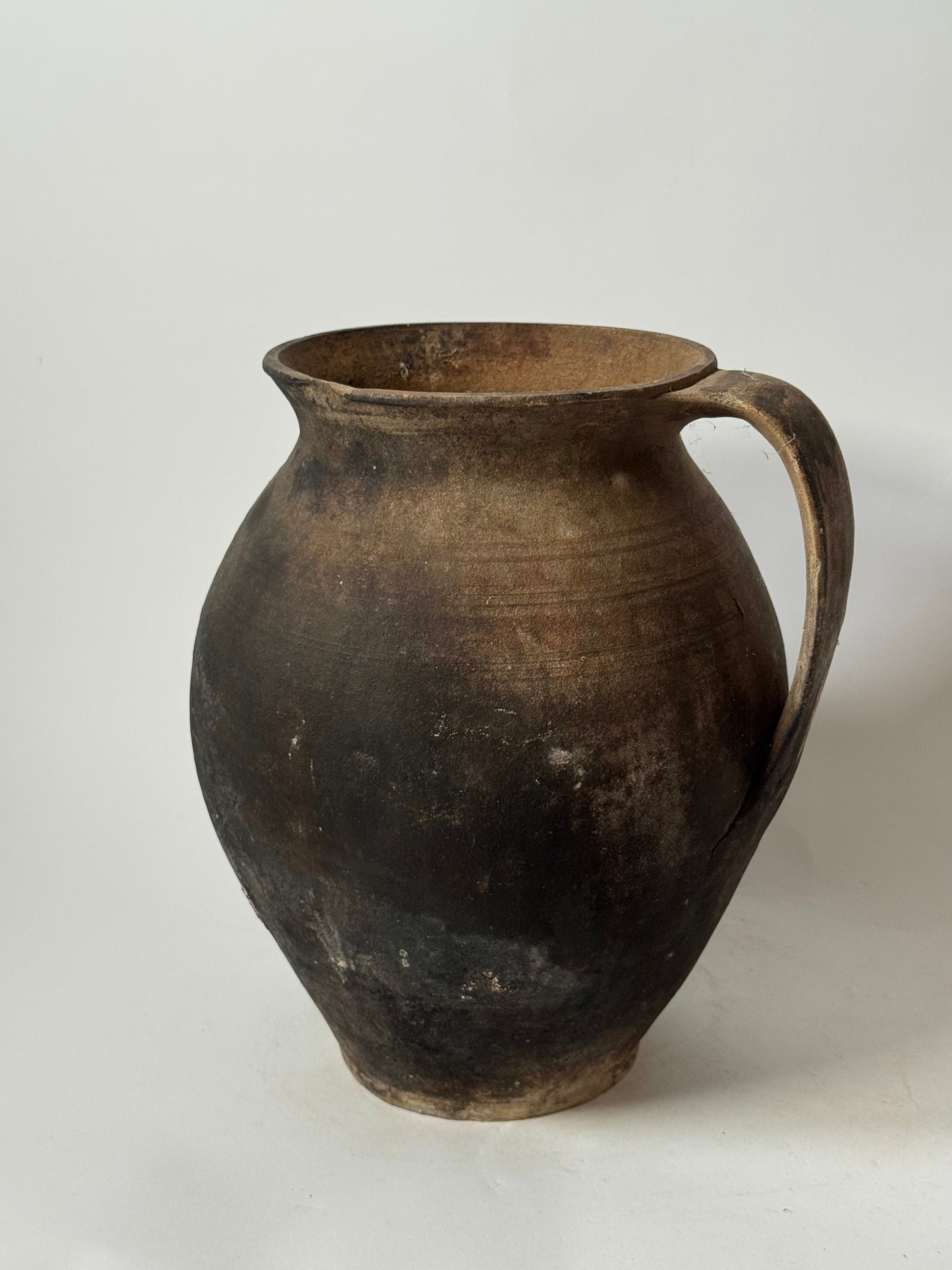 Large Coal-Fired Romanian Jug