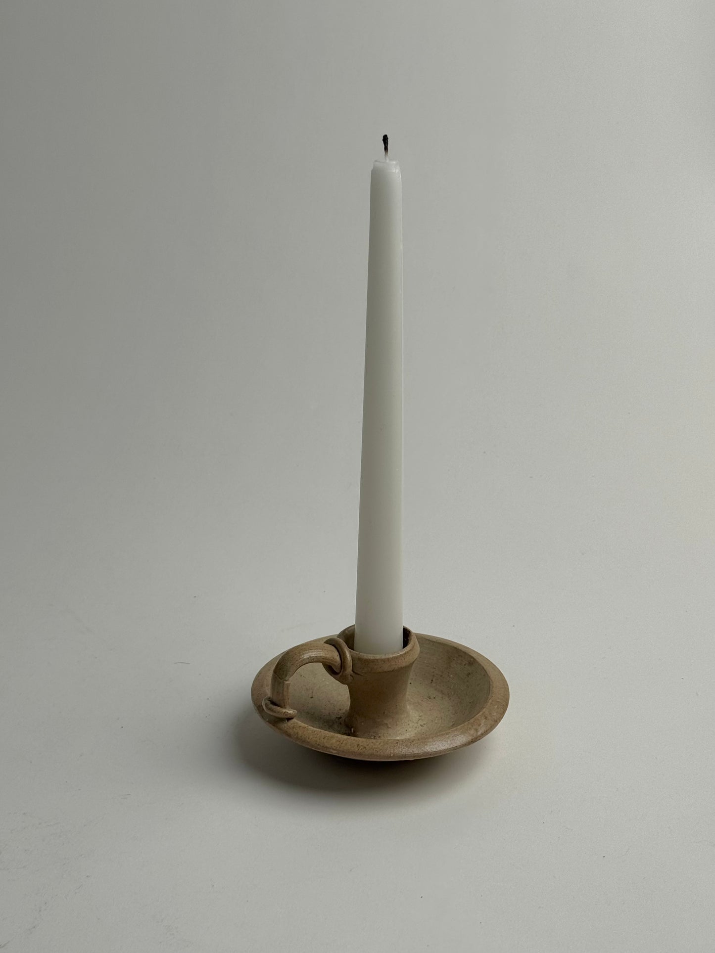 Stoneware Pottery Candle Holder