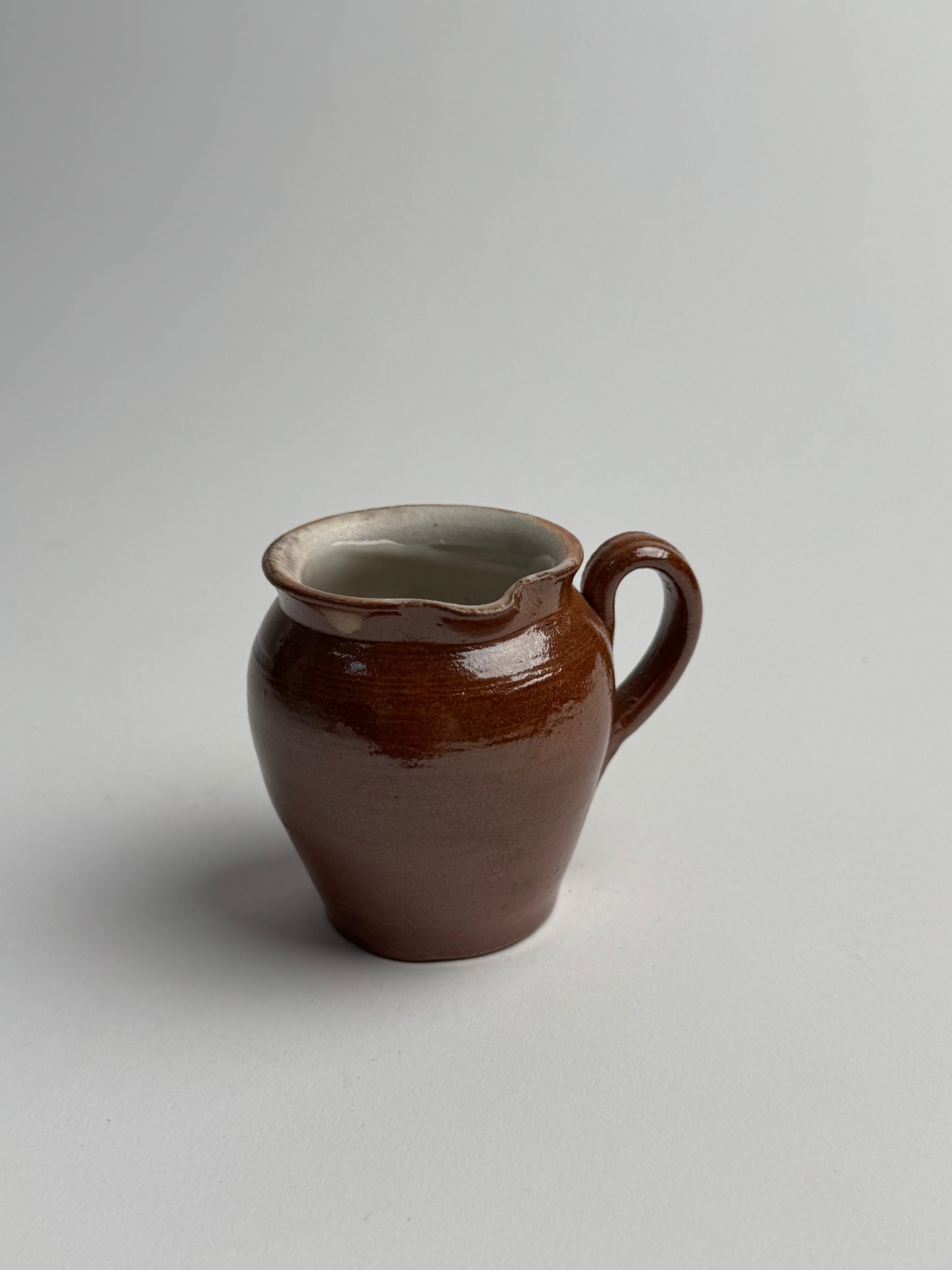 Miniature Glazed French Jug
