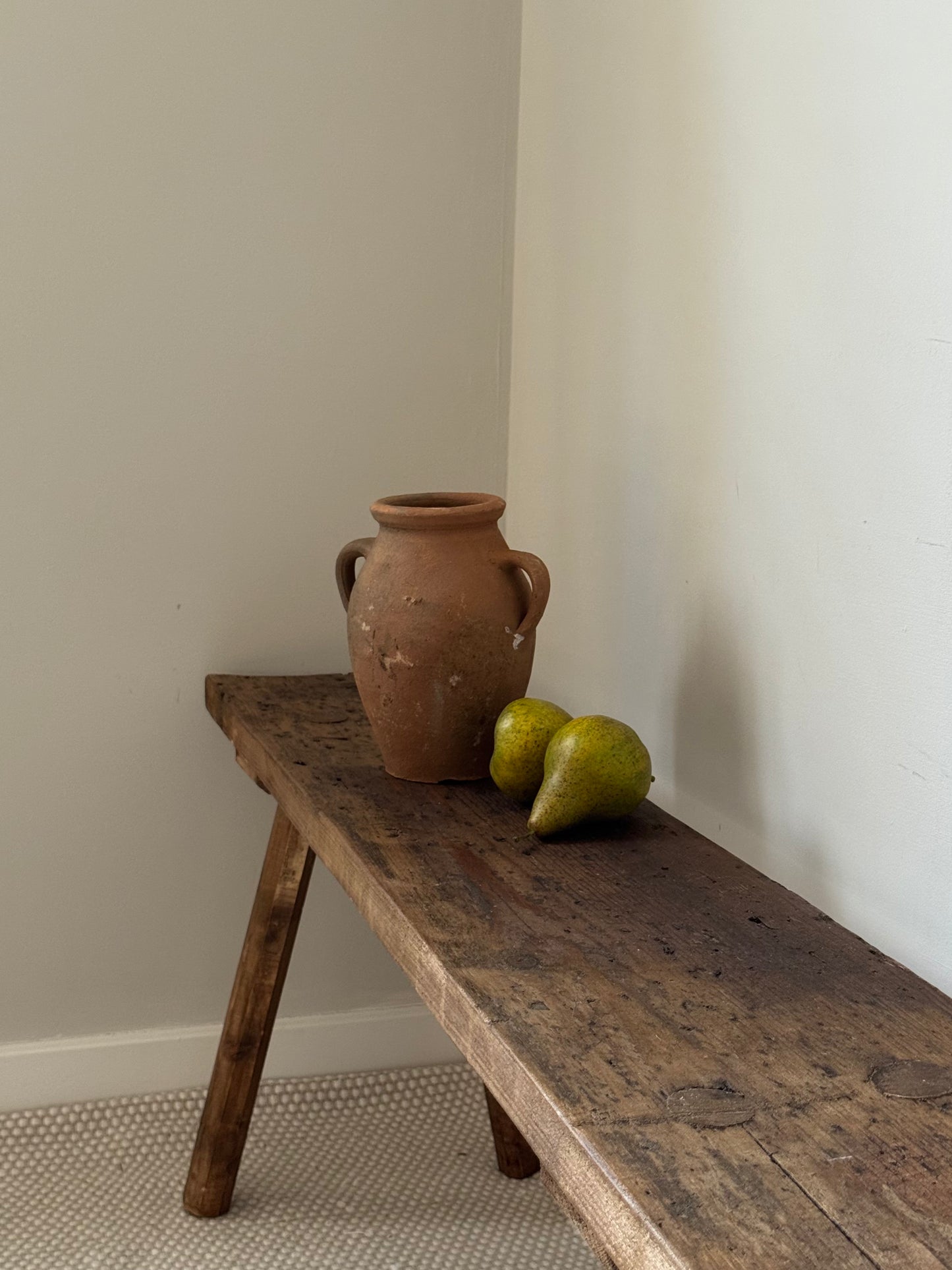 Twin Handled Turkish terracotta Vessel