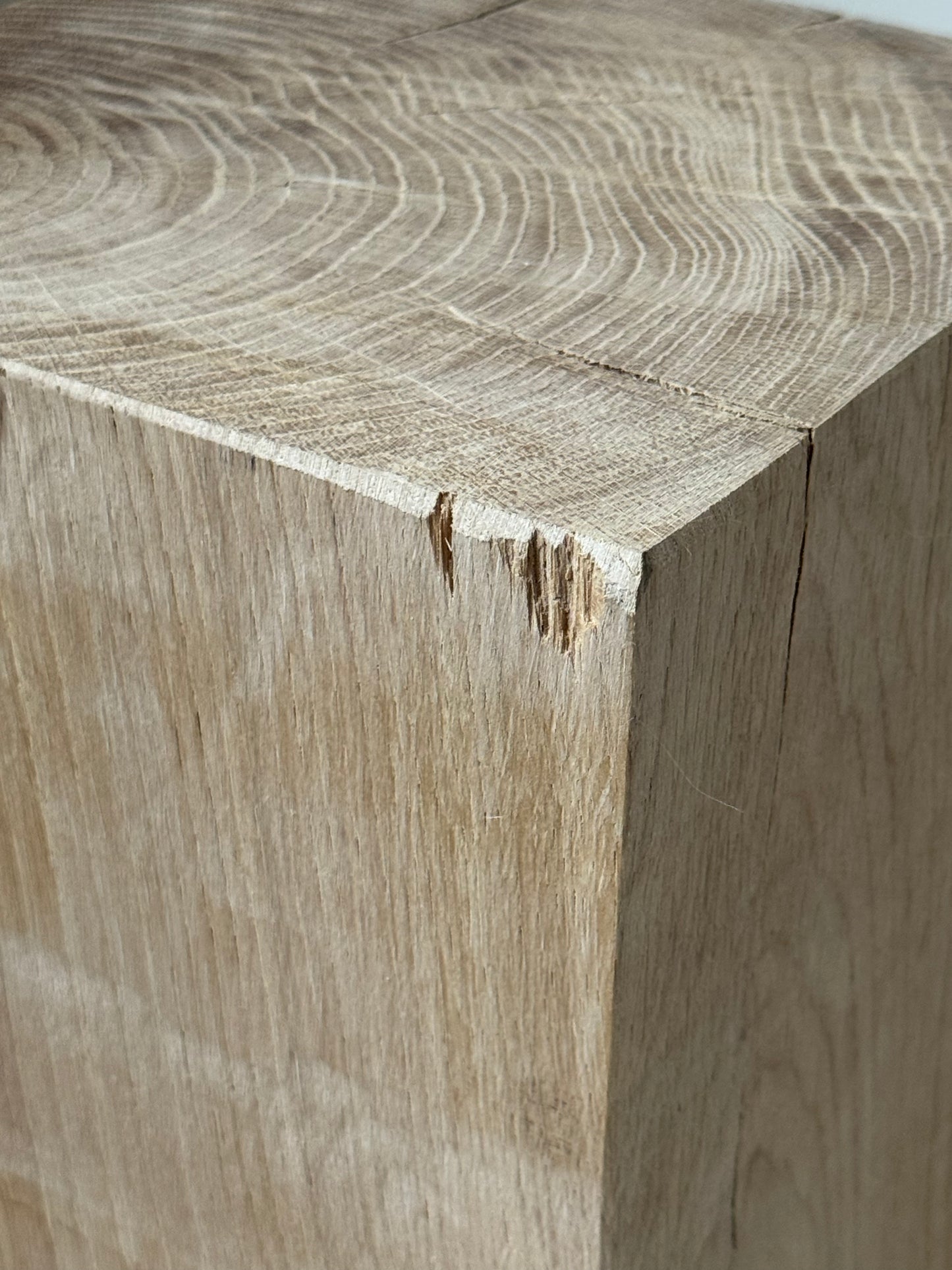 Solid Oak Wood Plinths