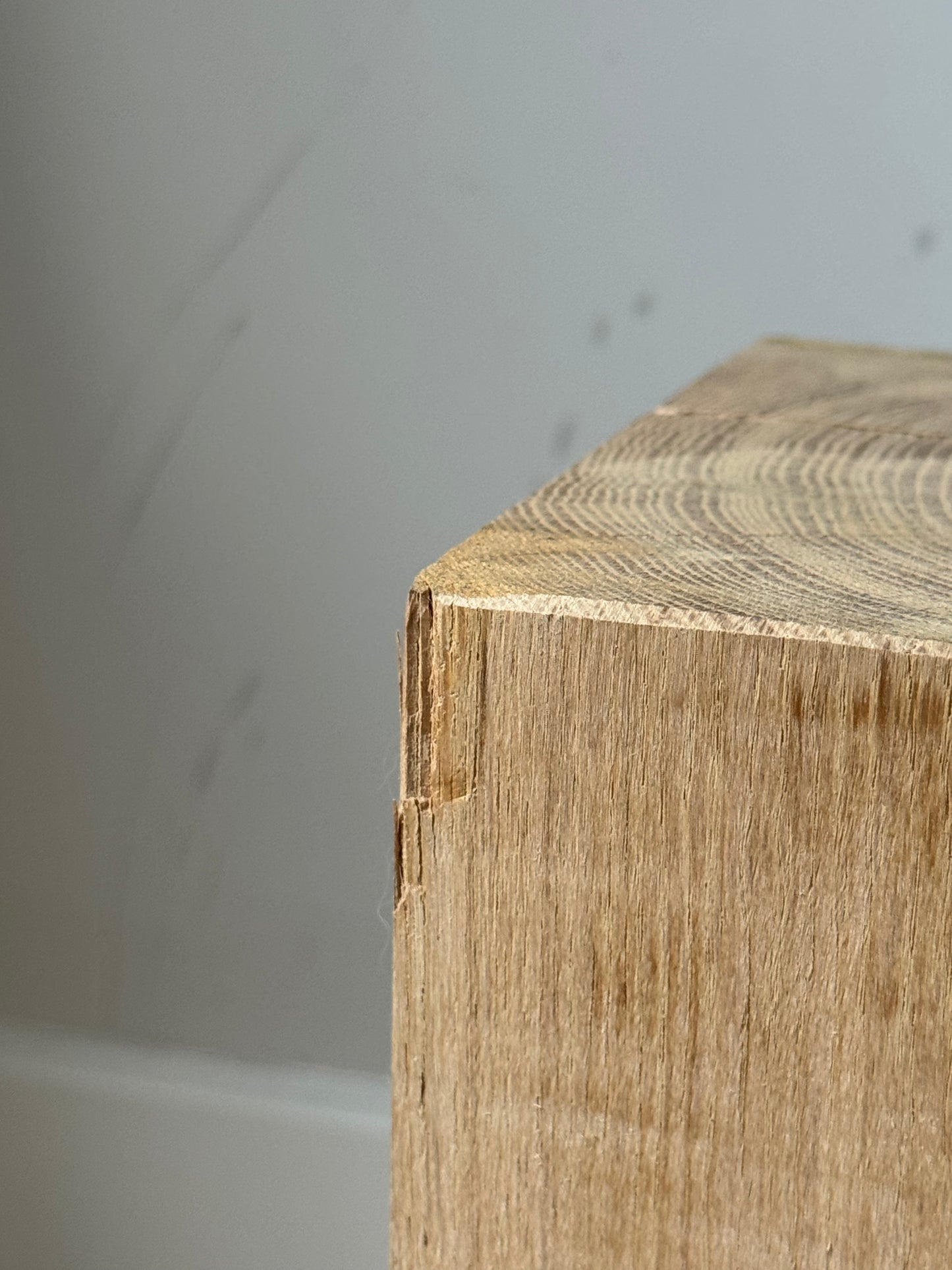 Solid Oak Wood Plinths