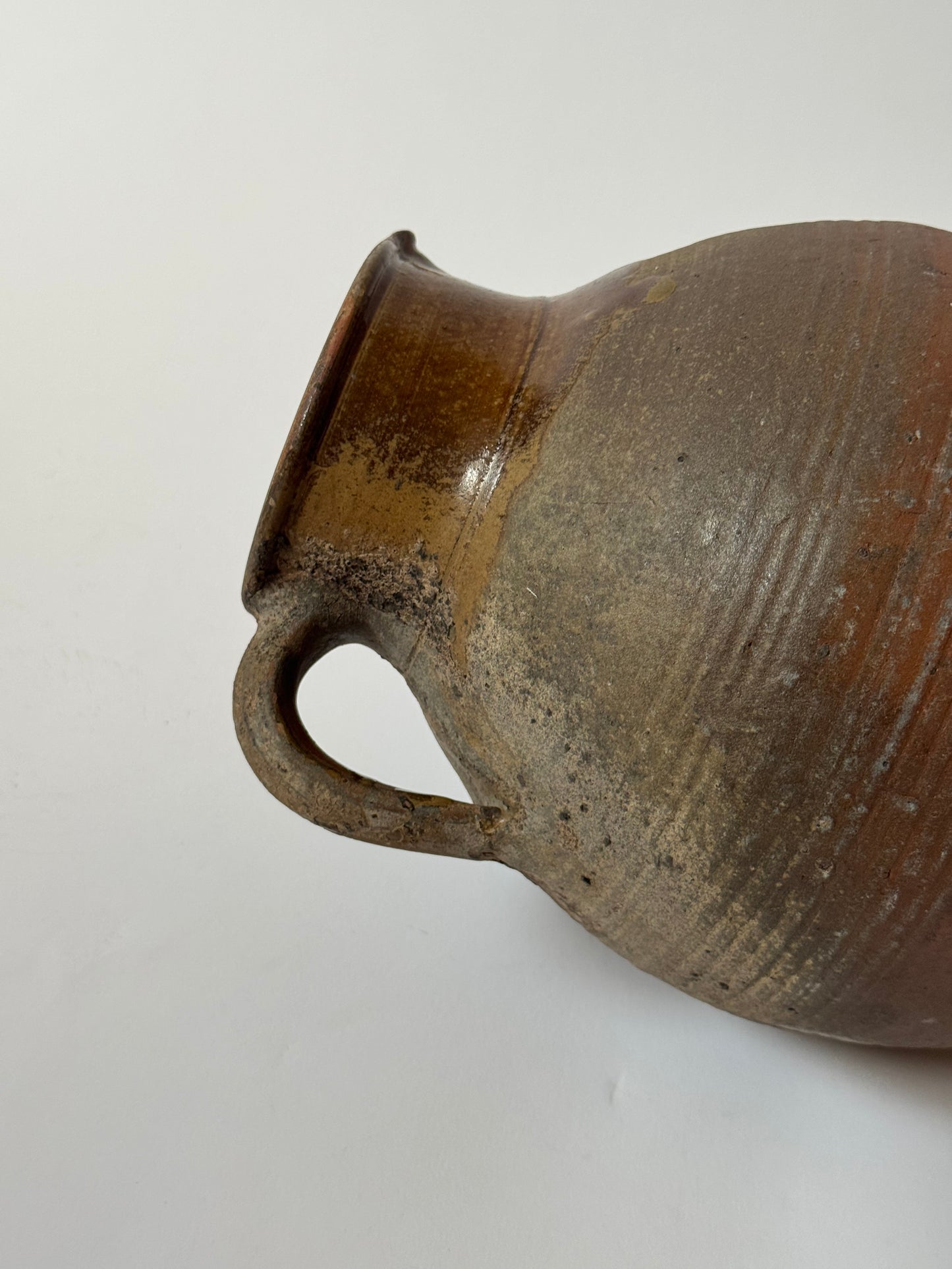 Large Rounded Earthenware Jug