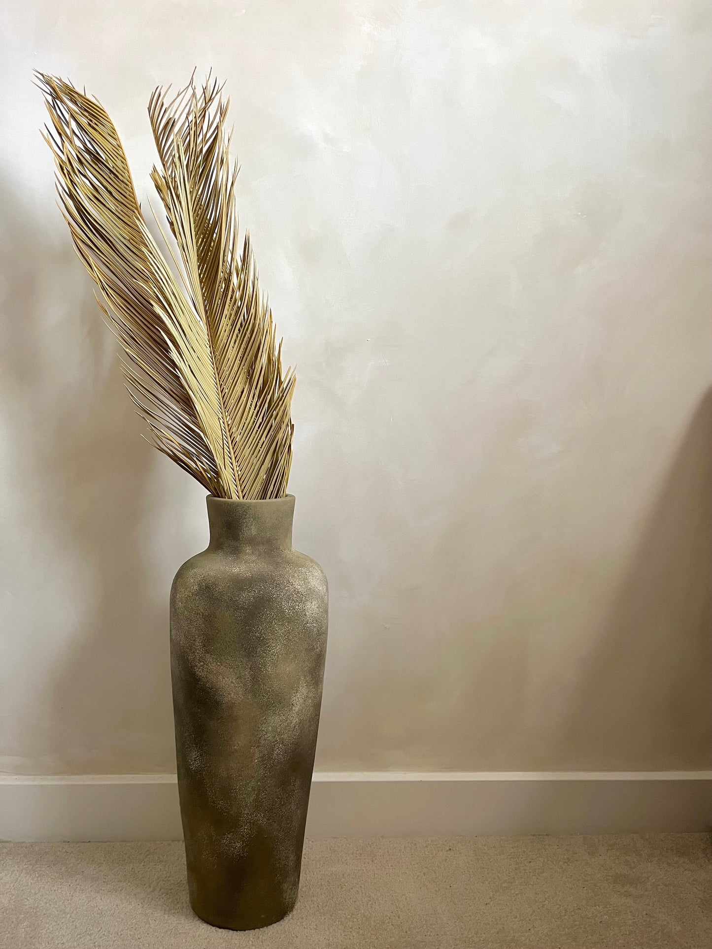 EARTH  |  floor standing earthy brown vase