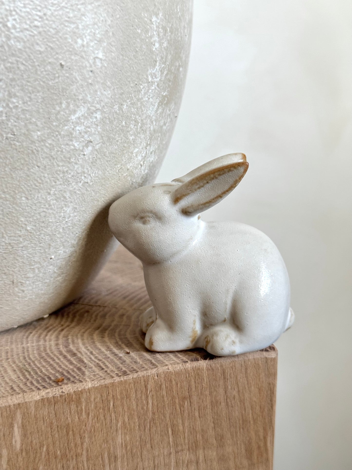 Small Ceramic Standing Decorative Bunny