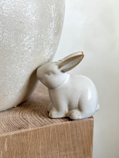 Small Ceramic Standing Decorative Bunny