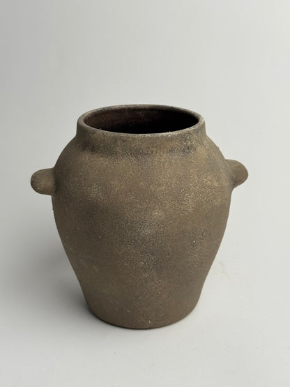 Up-Cycled | Earthy Brown Medium Confit Pot