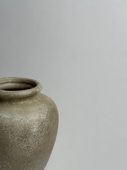 Up-Cycled | Stone-Effect Medium Rounded Urn