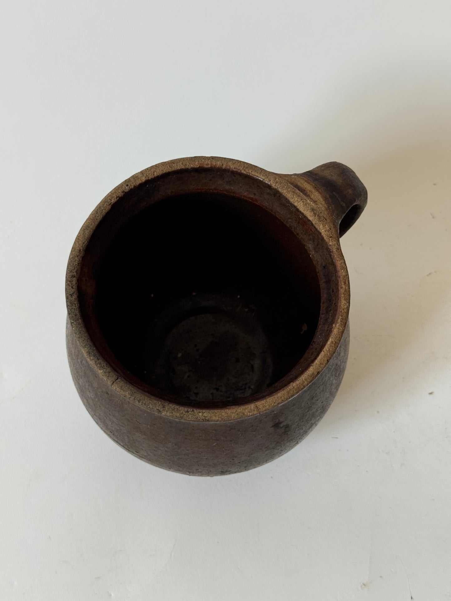 Earthy Brown French Mug