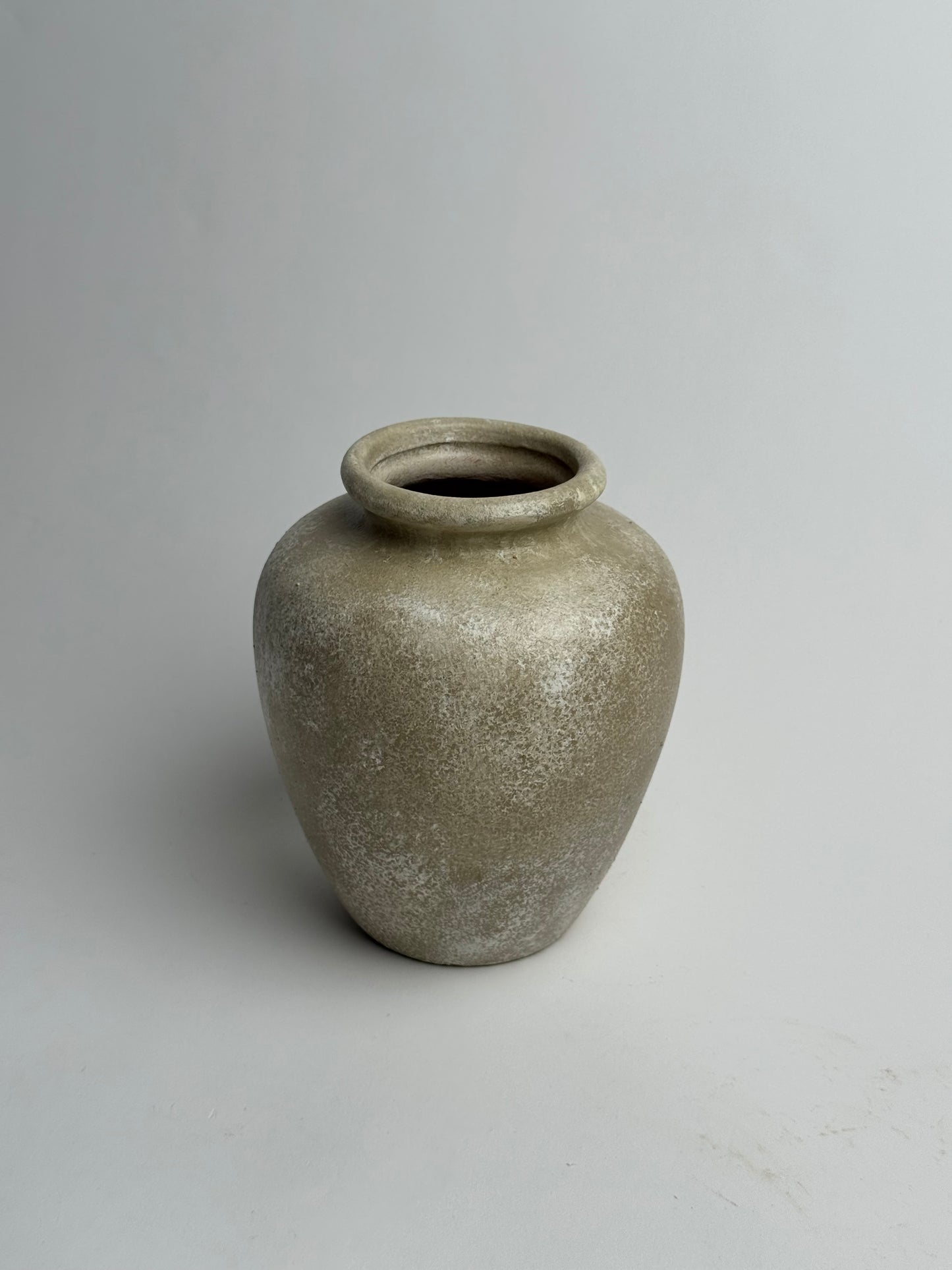 Up-Cycled | Stone-Effect Medium Rounded Urn
