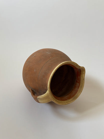 Large Aged Terracotta Jug