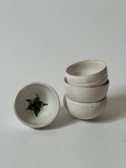 White Studio Pottery Bowls
