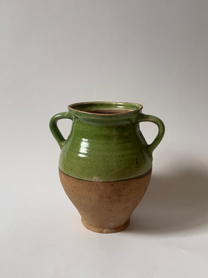 Light Green Half Glaze Vessel