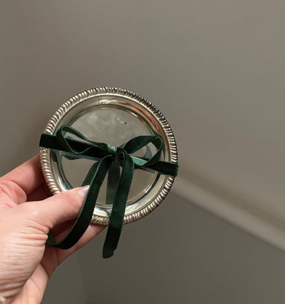 Small Vintage Silver Dish
