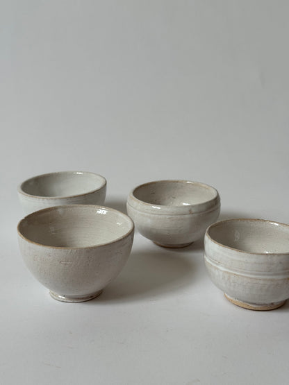 White Studio Pottery Bowls