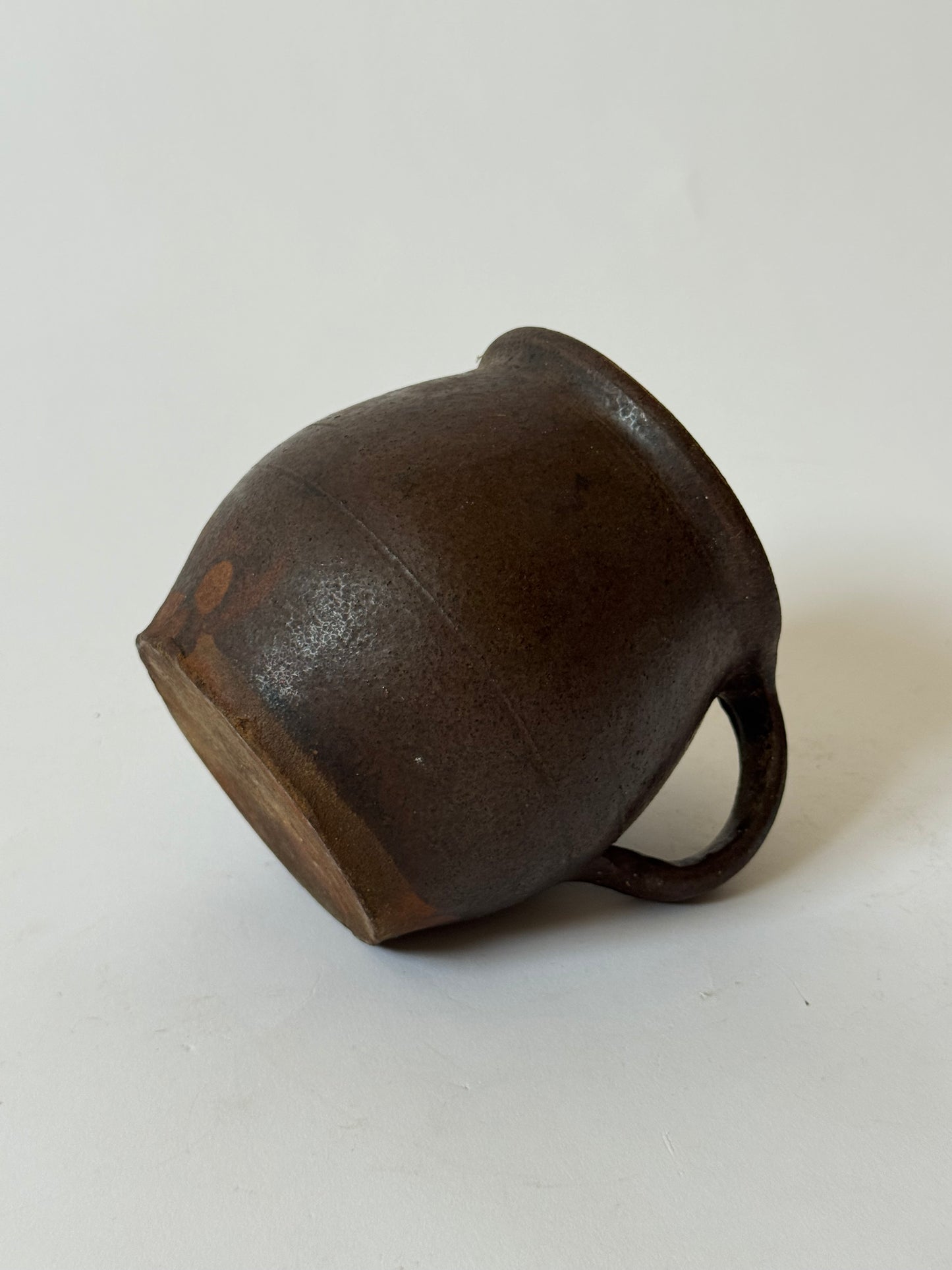 Earthy Brown French Mug