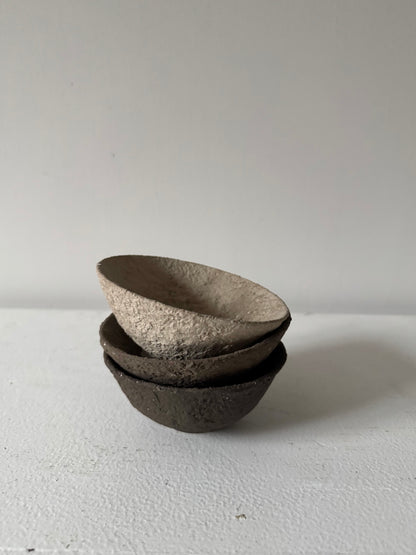 EARTH  | small neutral textured decorative bowls