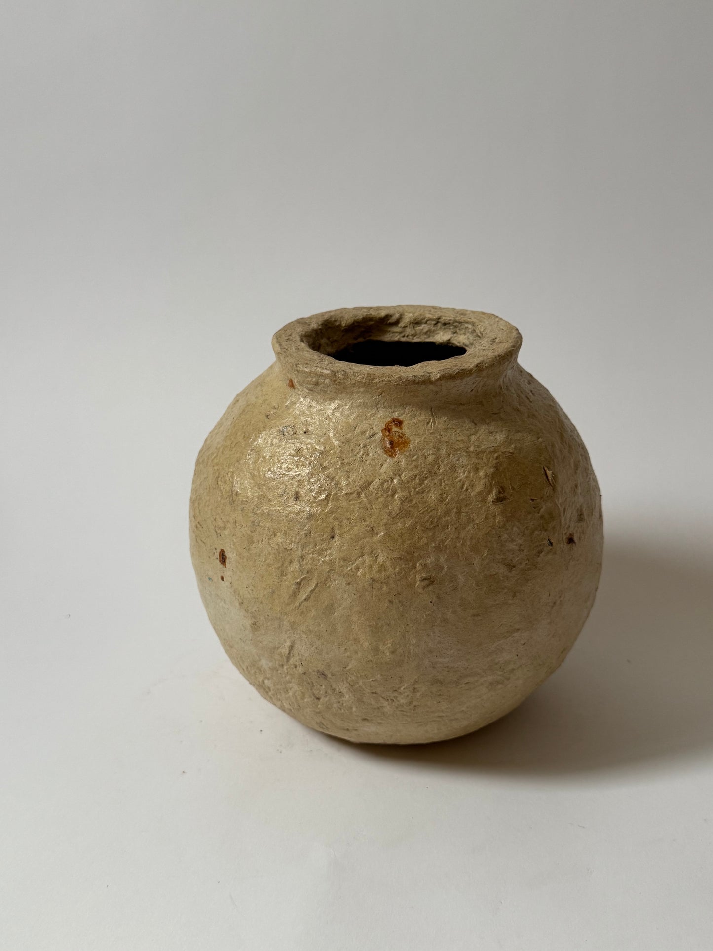 Indian Papier Mache Pot