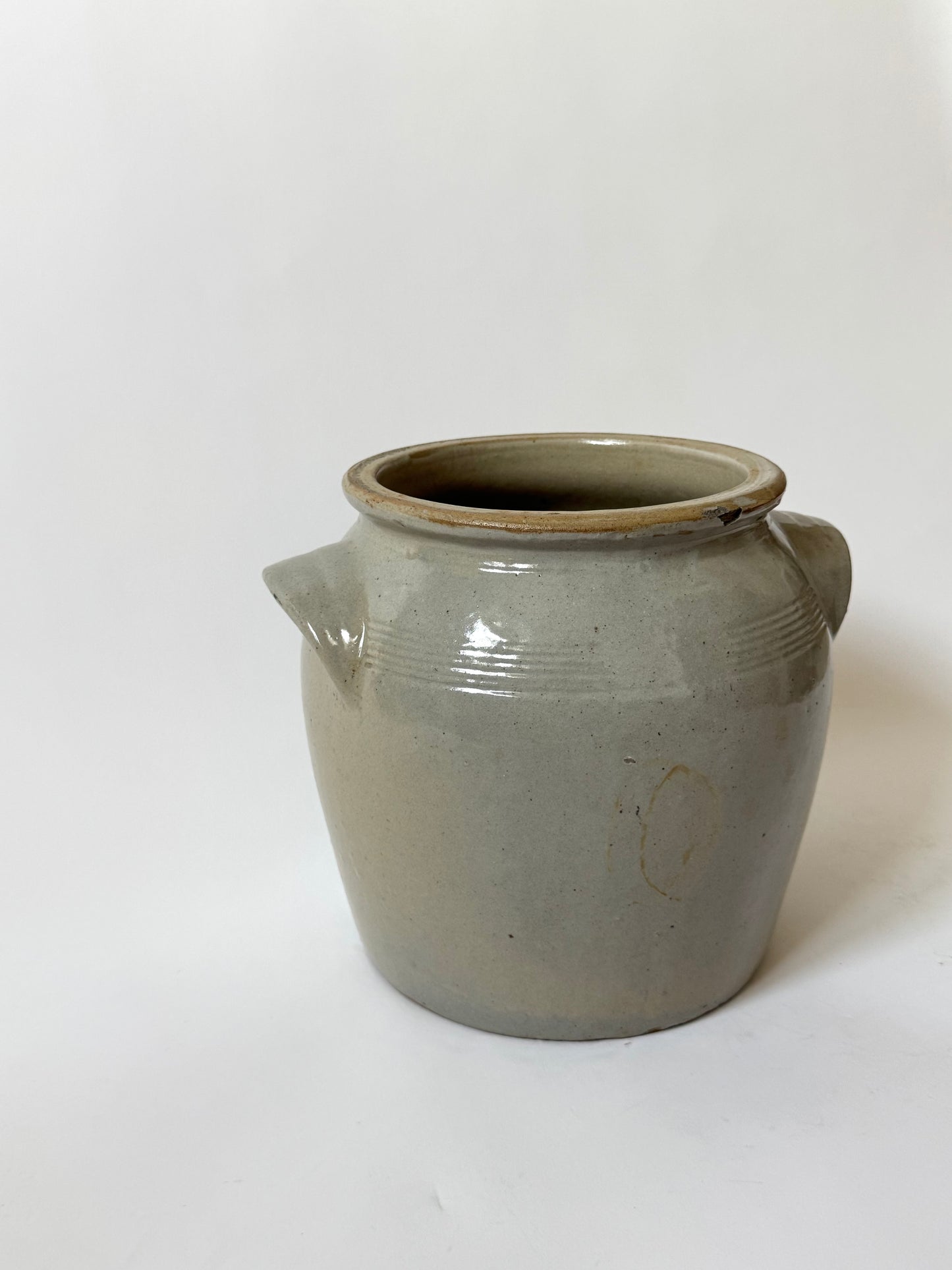 Large French Confit Pot