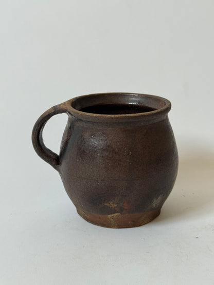 Earthy Brown French Mug