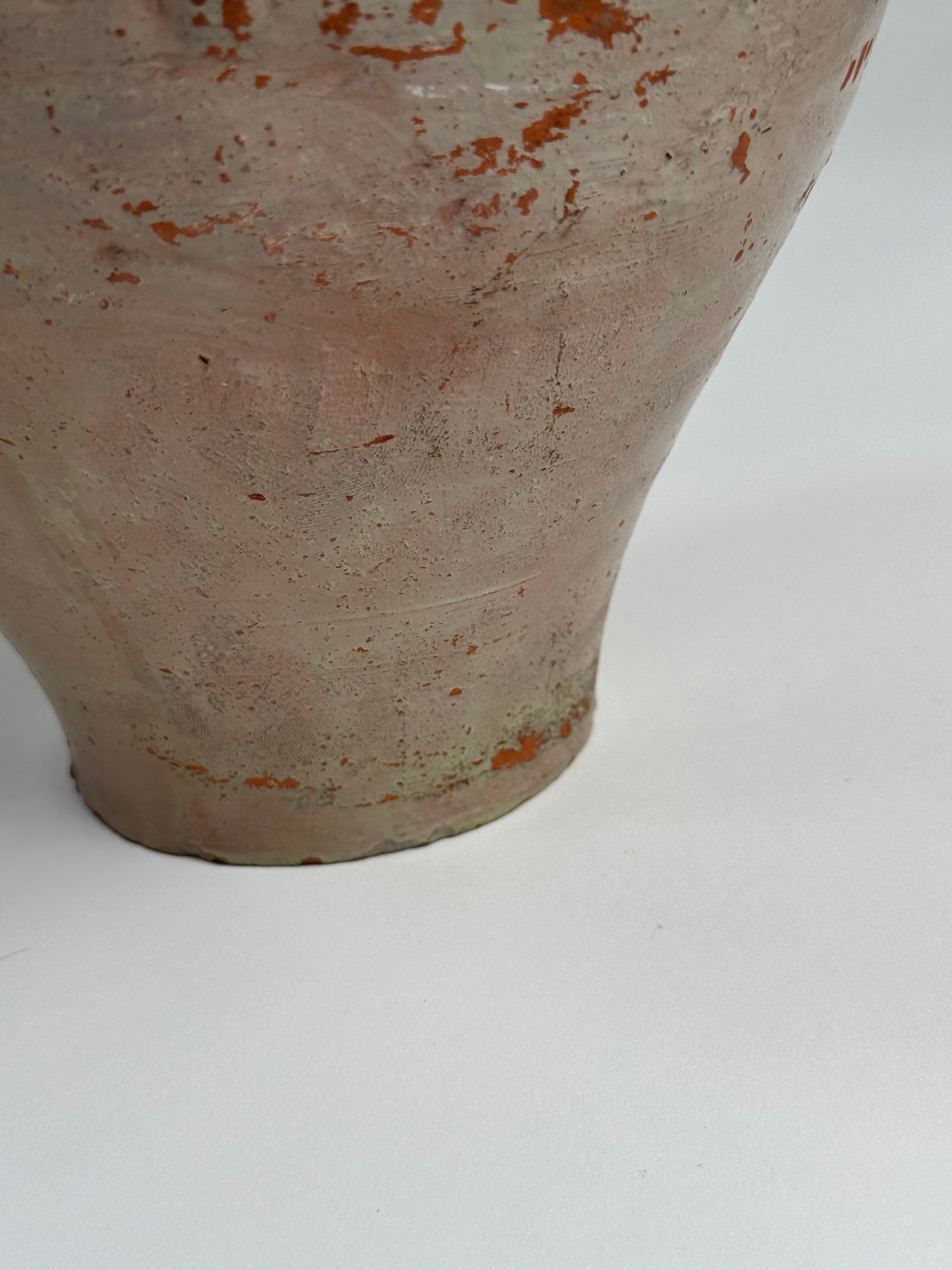 Large vintage terracotta jug
