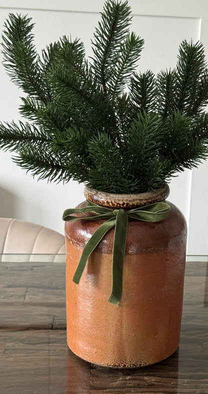Large Vintage Stoneware Storage Jar